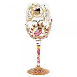 LW00000-46: Lolita Queen For A Day Wine Glass